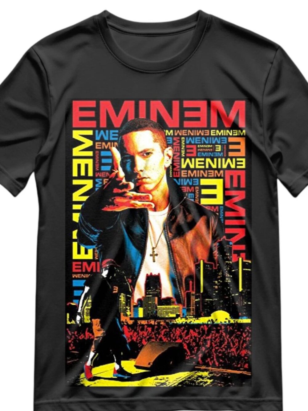 Eminem T Shirt Slim Shady Concert Graphic T Shirt  251